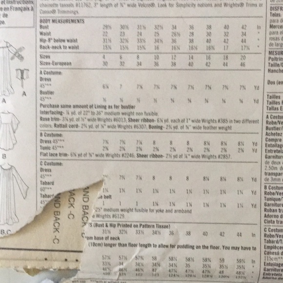 💥3/20💥Stunning Simplicity Andrea Schewe Women’s Dresses Costume Size 4-10 - Picture 5 of 5